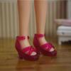 30cm High Heels Shoes Quality Figure Doll Sandals New Super Model Boots  Doll Accessories