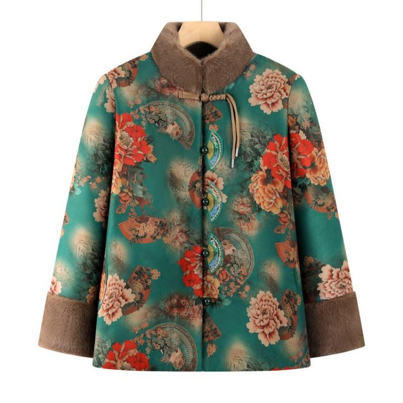 

Пуховая одежда зимнее пальто новая утолщенная стеганая куртка женская стеганая одежда 5XL [recommended 150-80kg] зелёный