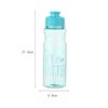 1pc 550ml Plastic Water Bottle Food Grade Large Capacity Portable Fitness Sports  Outdoor Supply Transparent Pet Flip Cover