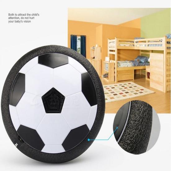 Electric Colorful LED Hover Football Kids Indoor Floating Soccer Interactive Toy