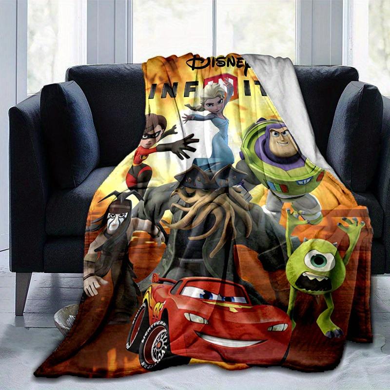 1pc, Disney Infinity Character Collection Soft Throw Blanket for Home Decor, Couch Cover, Outdoor Use, Travel