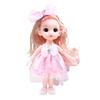 Bjd 66in Princess Dolls Movable Joints  Mini Model Toys Kids Birthday Gift