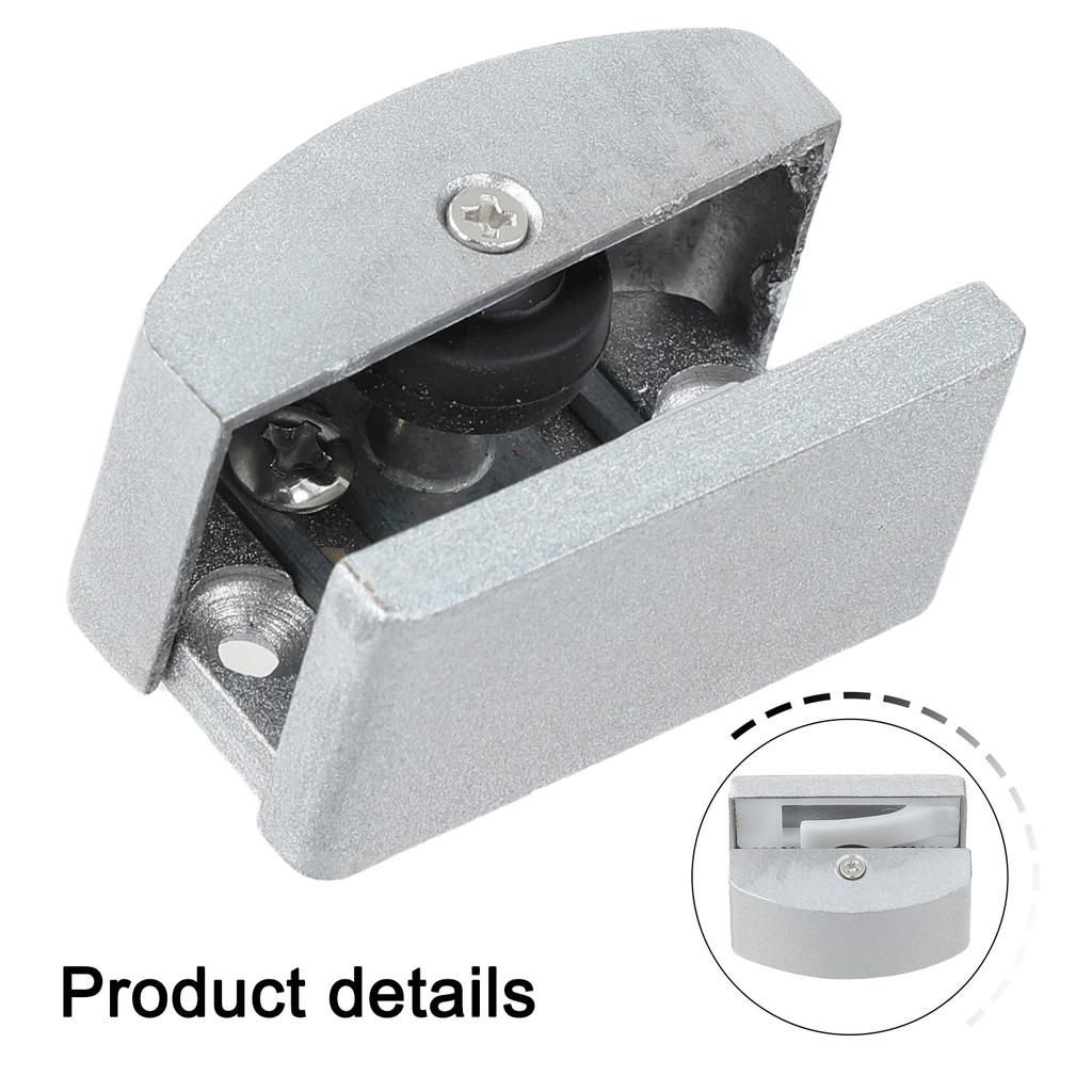 Verstellbare Bodenführung Bodenlaufschiene Sanfter Türlauf Vielseitige Kompatibilität Für Glastüren Ausrichtung auf unebenen Böden