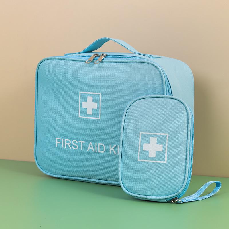 Large Capacity Travel First Aid Kit & Portable Medicine Storage Bag