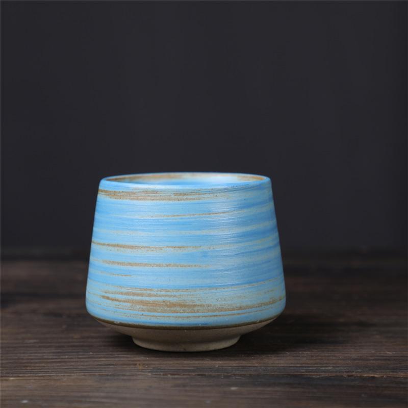 Retro Ceramic Master Cup Espresso Coffee Cup Household Afternoon Tea Small Cup Creative Kung Fu Teacup