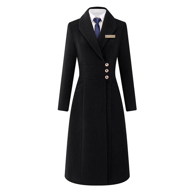 Women's Professional Winter Wool Blend Coat