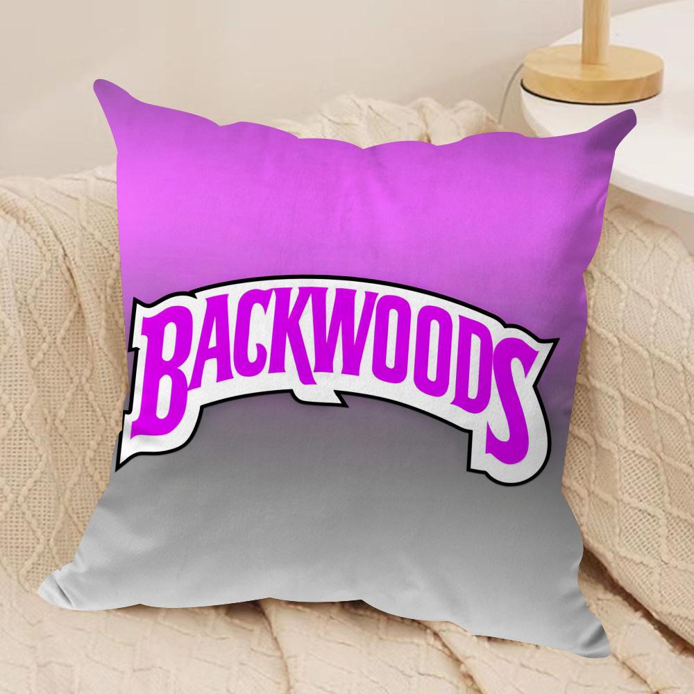 

BBulmaA BBackwoods Cushion Cover Short plush Doublesided Print Square Throw Pillow Covers Sofa Home Cushion Decor 30x30cm