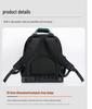 Multifunctional Double Shoulder Tool Backpack, Wear-Resistant Canvas, Large Capacity, Portable Electrician's Repair Bag