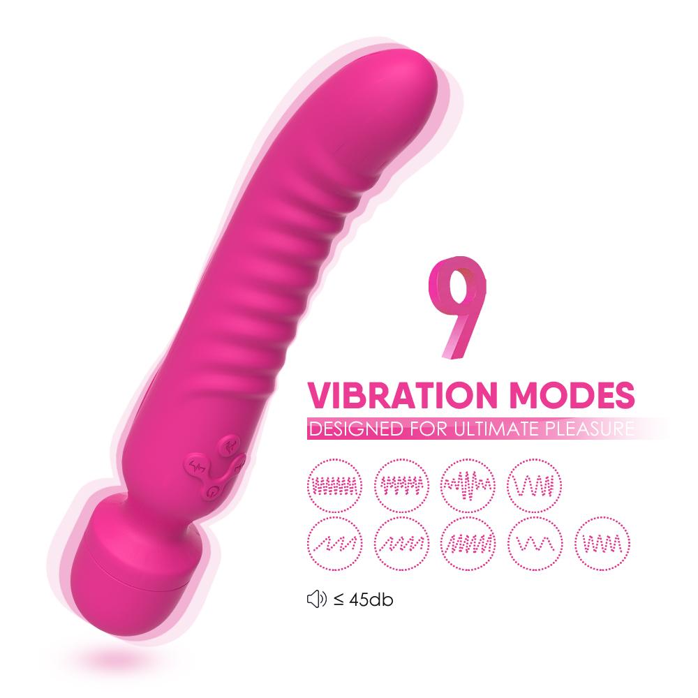 Sexy Shop/Machine/Toys Dildo Vibrator Female Wand Massage G Spot Vibration Clit Stimulator Sex Toy Female Masturbator