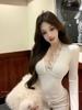 Spicy Girl Mesh Lace V-Neck Top - Early Autumn Fashion Chic