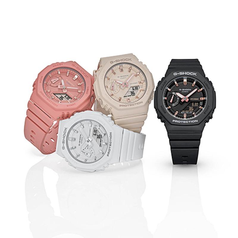 Casio G-SHOCK Men's Resin 200M Water Resistant Analog Shock Resistant Quartz Watch GMA-S2100-1A
