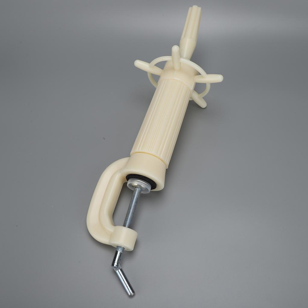 Manikin Head Stand Height Adjustable Mannequin Head Clamp Holder for Training Head