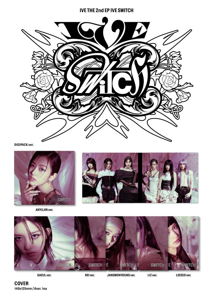 IVE THE 2nd EP [IVE SWITCH] (Digipack Ver.) (Kore Ver.)