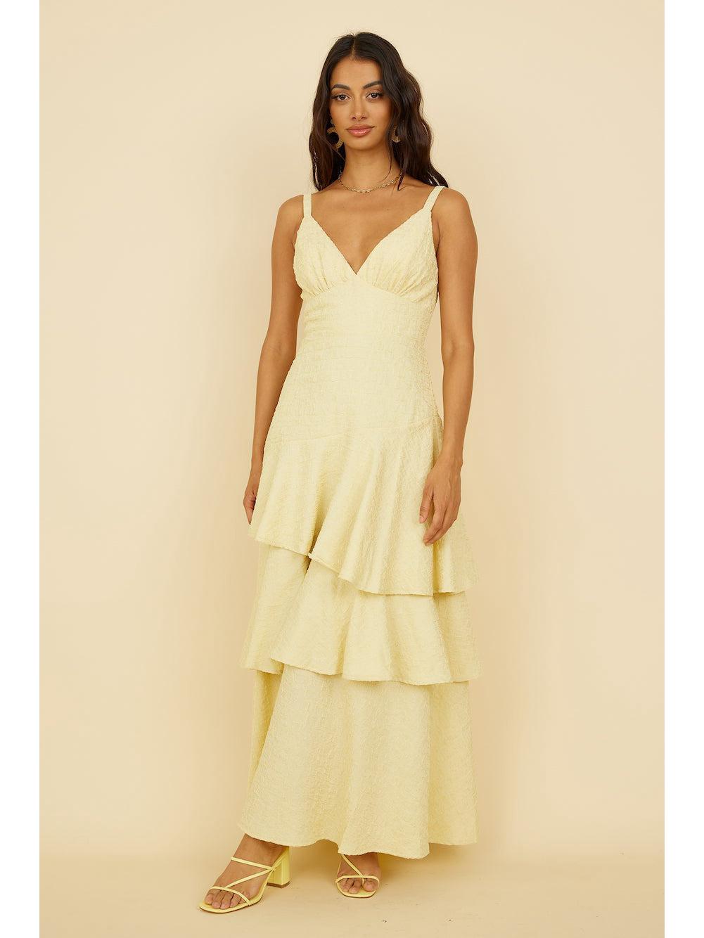 

Women s Sexy Solid Color V-Neck Spaghetti Strap Long Dress - European & American Style XS