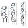 1Pcs Creative Metal Potted Plant Stand Wrought Iron Plant Trellis Support For Climbing Plants Garden Iron Art Decoration