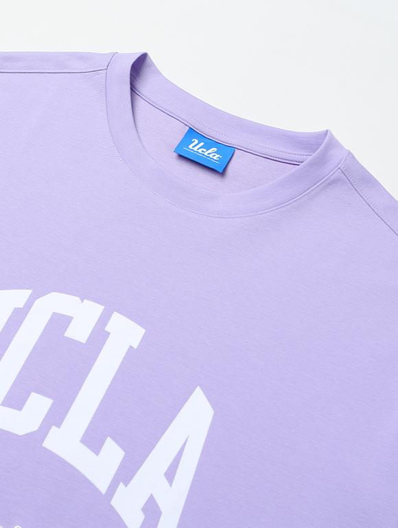 UCLA Unisex Ponte Basic Round T-Shirt [Violet](Ua4St92_49)