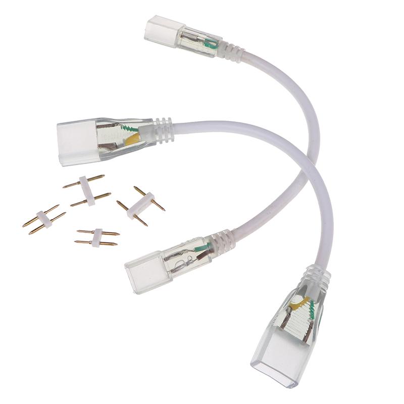 2pinový LED rohový konektor Rgb přímý konektor Střední dvojité konektory