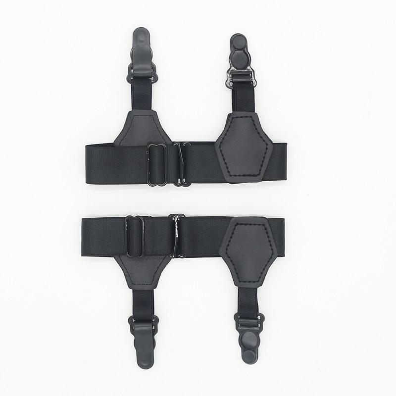 

Унисекс Регулируемые Черные Нейлоновые Подвязки для Носков – Взрослые Зажимы для Чулок и Кольца для Ног One Size