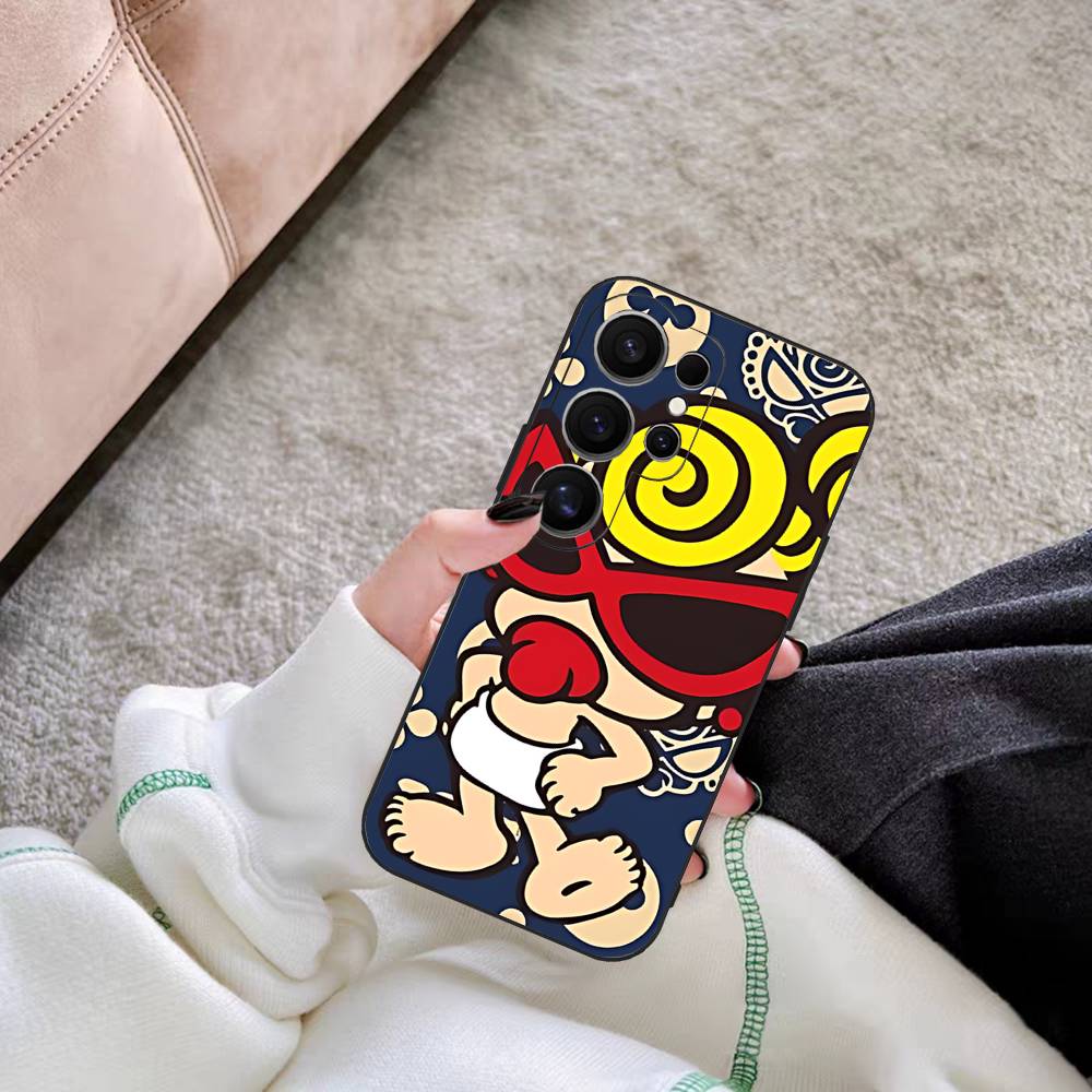 Japan Fashion H-Hysteric M-Mini Phone Case For Samsung S 20 21 22 23 lite plus ultra Clear Mobile Cover Funda Samsung S24 ULTRA