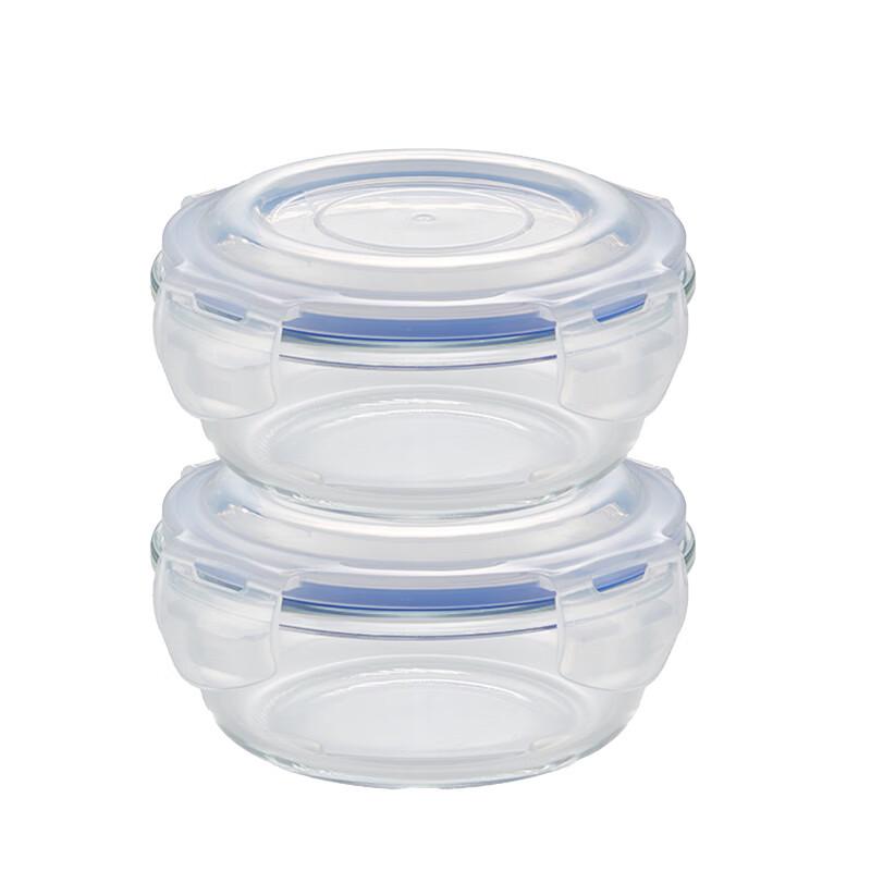COOKER KING Qingfeng 2-Piece High Borosilicate Glass Food Storage Container Set 2090₽