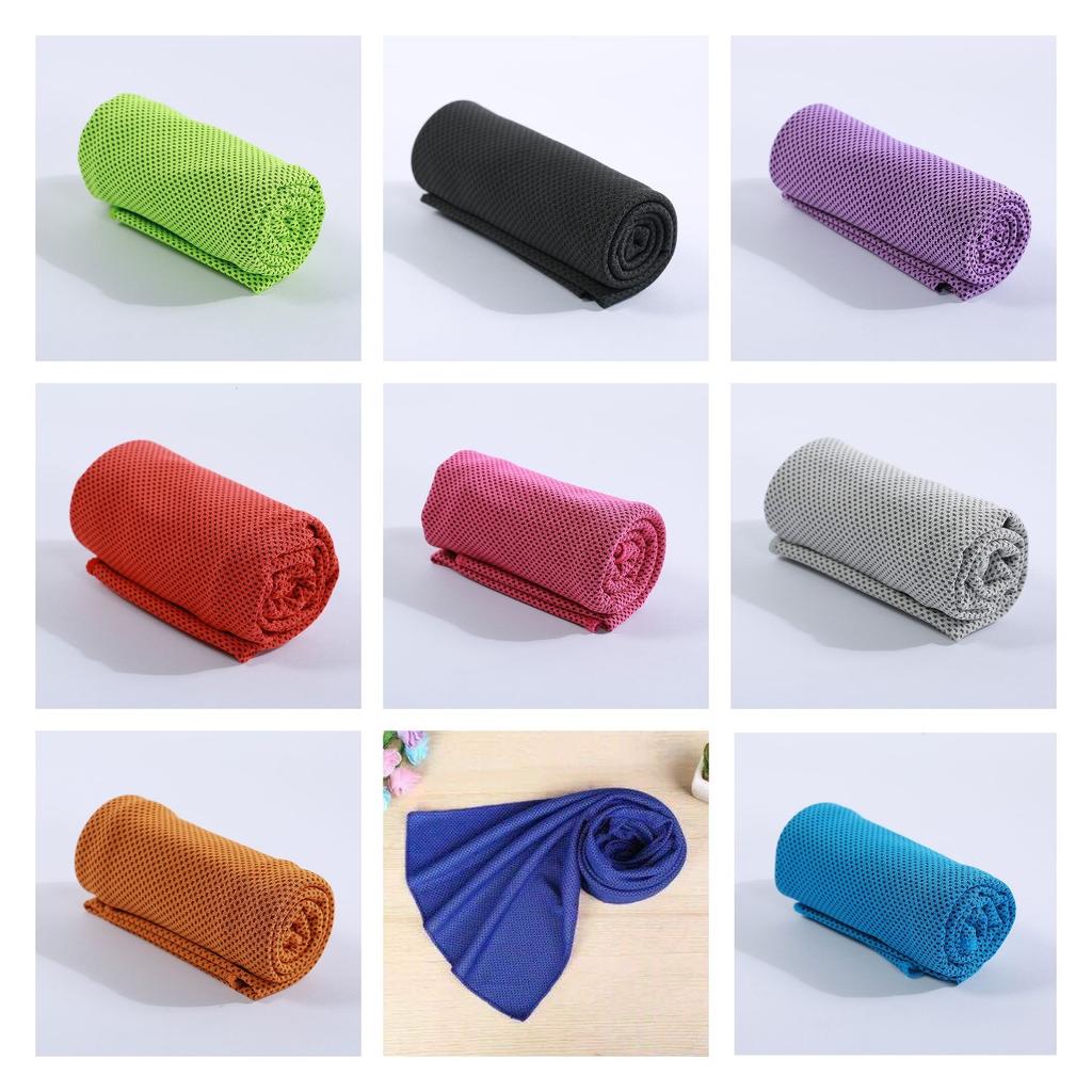 Towel Neck Cooling Soft Breathable Sweatabsorbing Ice Towel Outdoor Fitness