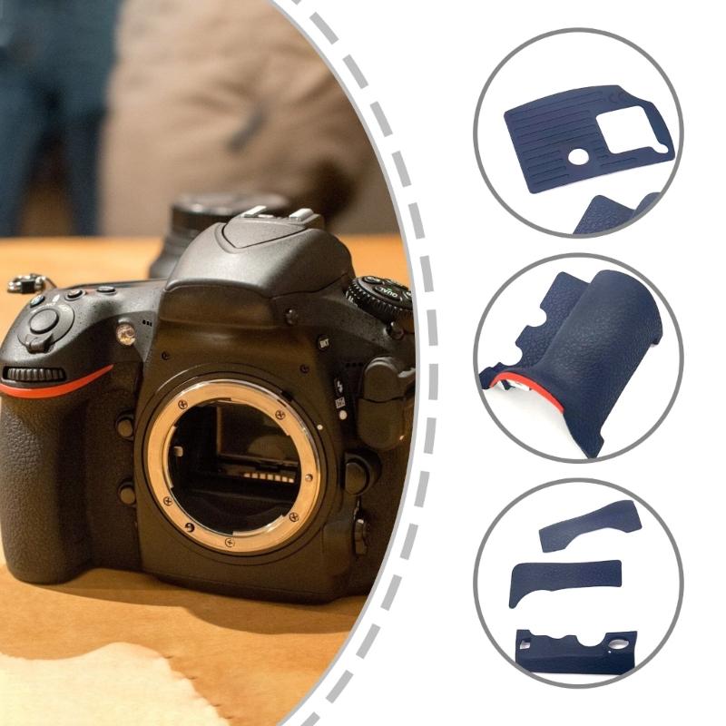 Rubber Grip Replacement Part Thumb Rear Back Cover Self Adhesive Thumb Grip Rubber Pad Replacement For D810 Camera