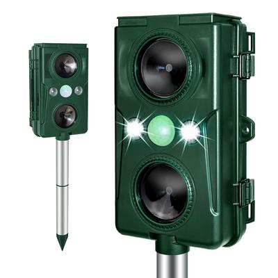 Besince Tier Einzelerkennung Vogel und Schädling Solar USB PIR IPX4 Schädling Tierkot Katze Vogel und Tier 5 Infrarot Dual Ultraschall Außenbereich