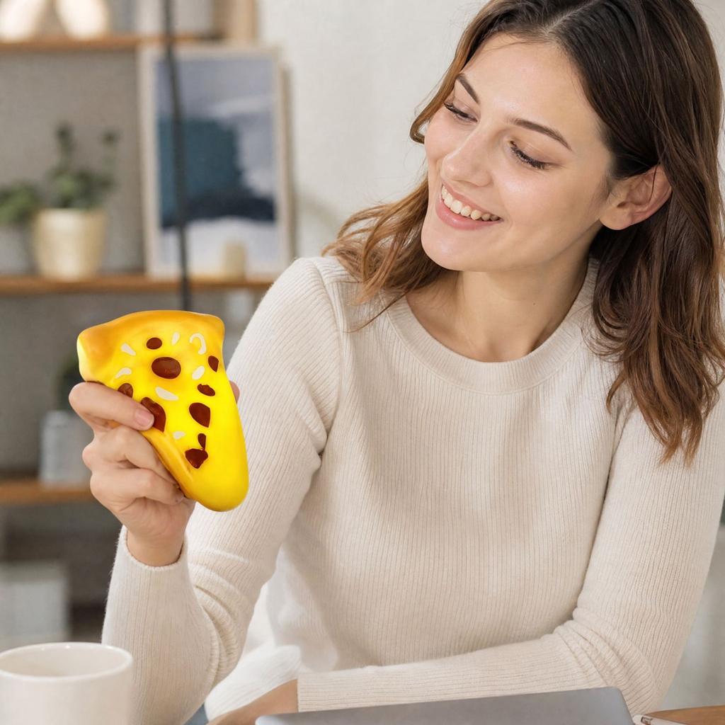Extra velká realistická pizza rekvizita pro děti na hraní v kuchyňce, dekorace na párty