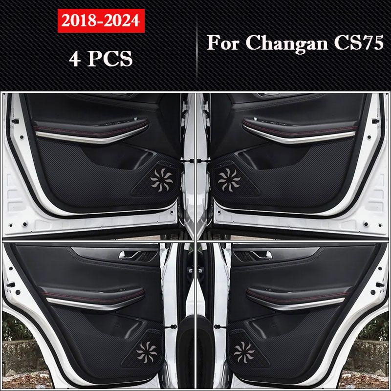 For Changan CS75 2013-2026 Car Door Anti Kick Pad Glove Box Protection Stickers Anti dirty Scratch Resistant Film Interior Decor