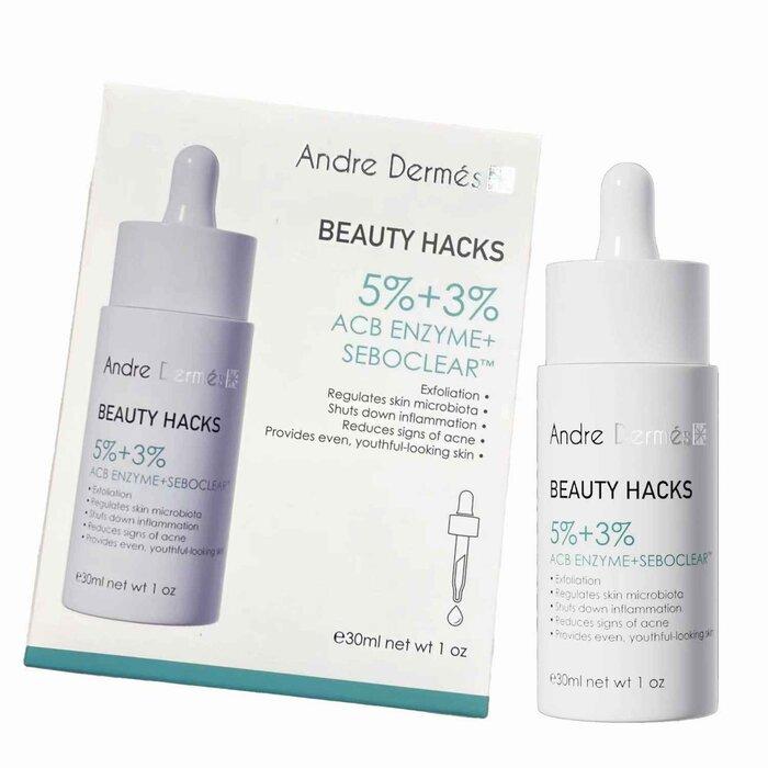 

Andre Dermes Beauty Hacks 5 Percent Acb Enzyme Plus 3 Percent Seboclear Serum