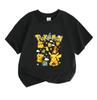 Unisex Kids Boys Girls 100% Cotton Crew Neck Short Sleeve T-Shirt, Cute Cartoon Animal Print Casual Summer Breathable Tops for Children Daily Wear