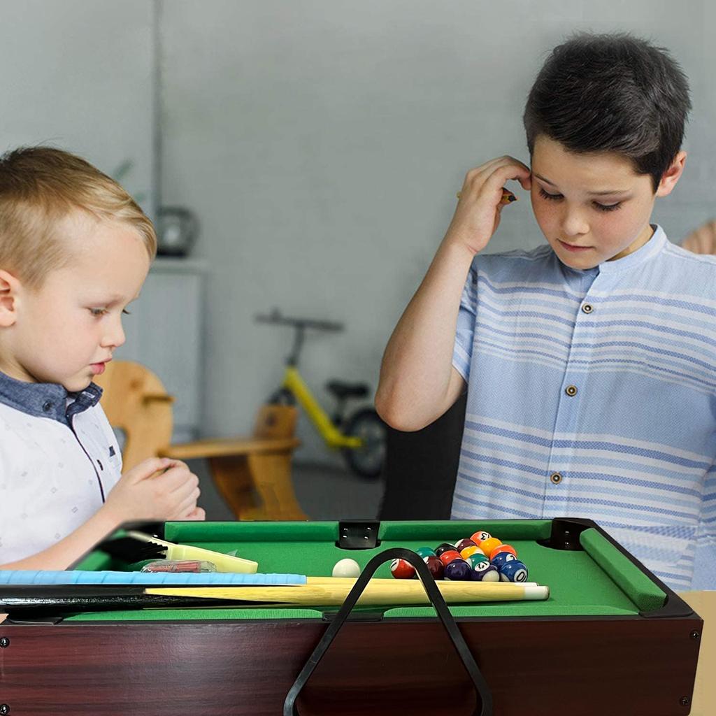 HLC Mini Pool Table, Billiards Set with Balls, Table Game, Leisure, Home Gaming