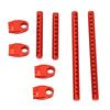 RC Car Shell Post Sturdy Shockproof Aluminum Alloy Car Shell Column with R Pins for 1:10 Road