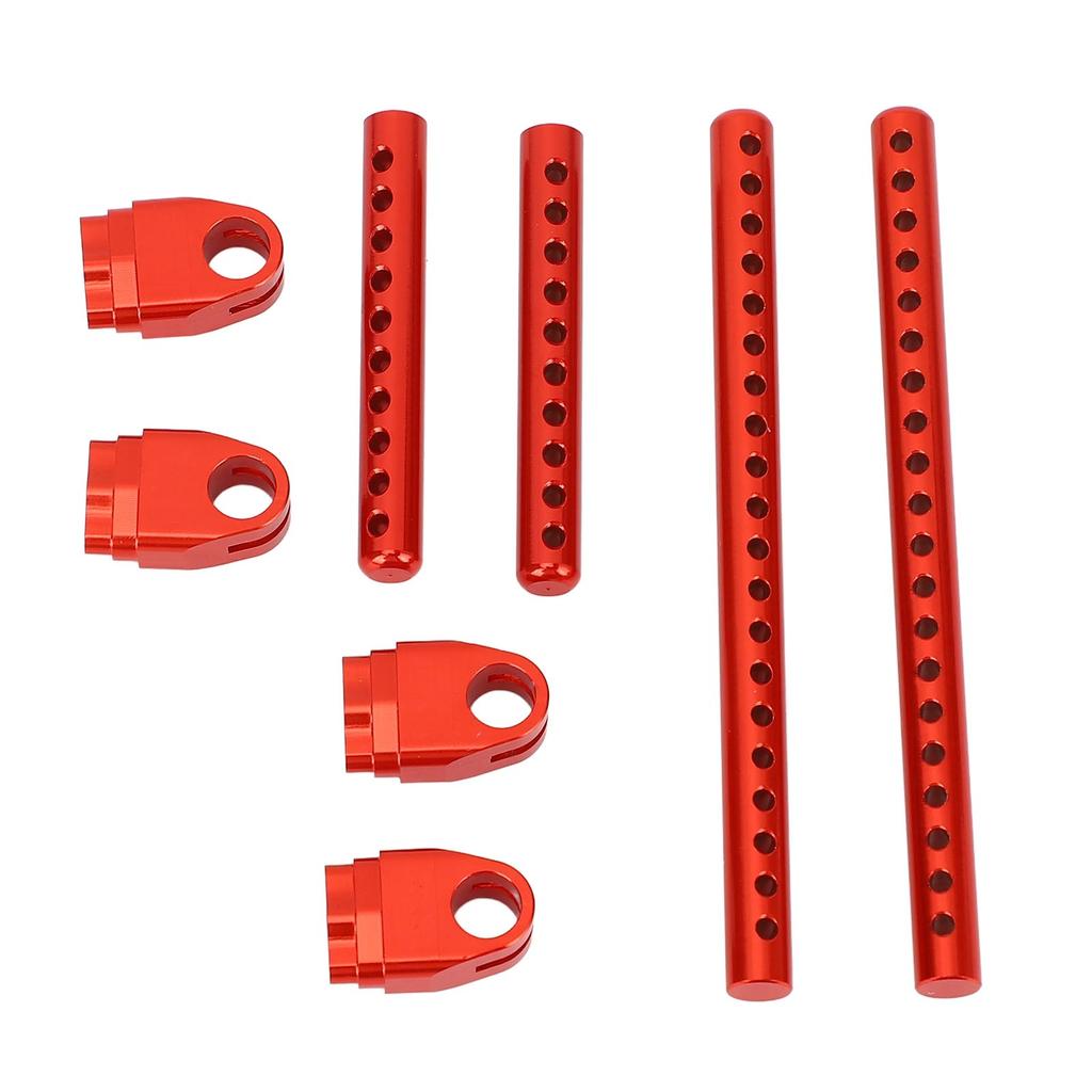RC Car Shell Post Sturdy Shockproof Aluminum Alloy Car Shell Column with R Pins for 1:10 Road