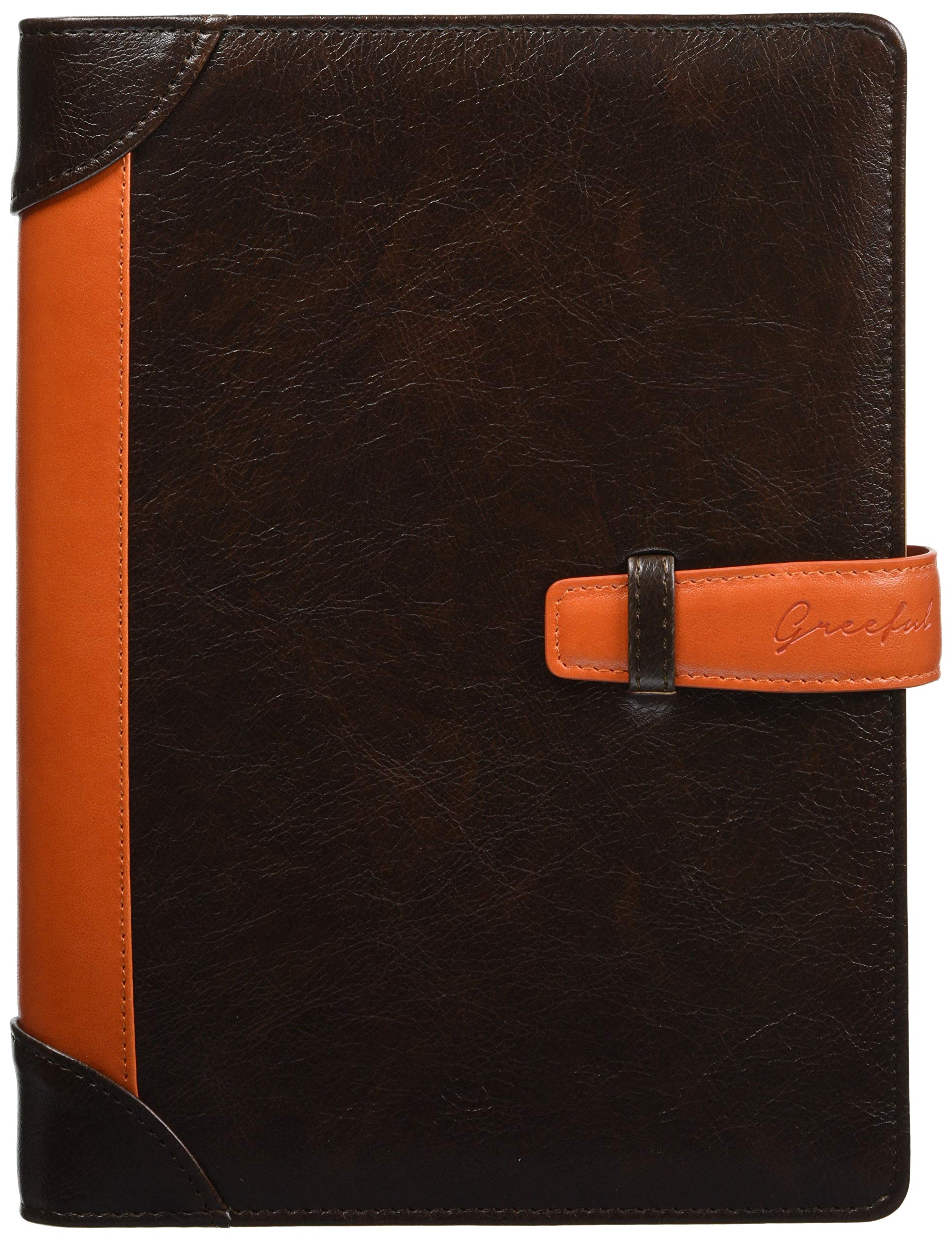 

greeful greeful system notebook m brown orange 641959