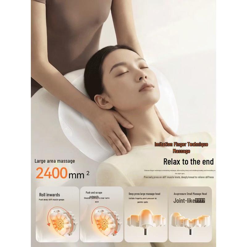 Bear Cervical Neck Massager Pillow CN plug (adapter included)