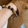 Personalized Glaze Beaded Tassel Bracelet Fashion Temperament Light Luxury Popular Couple Jewelry Gift