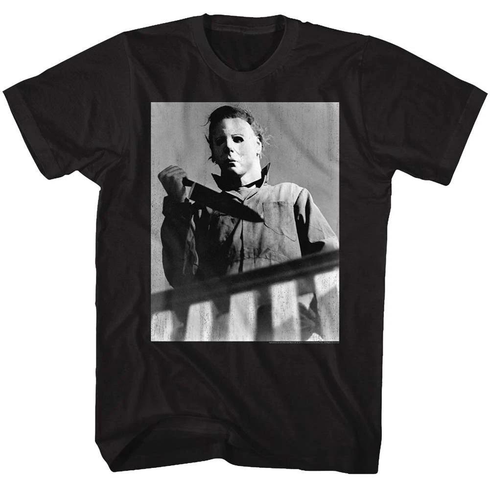 Men s Halloween Knife Gloom T-shirt Small Black M