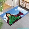 Creative 3D Cartoon Carpet  Anime One Piece Ace Anime Print Living Room Bedroom Decoration Rug Children Anti Slip Crawling Mat