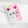 Cute Plush Embroidered A5 Cartoon Notebook Diary