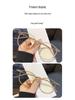 Ultra-Light Korean Style Women’s Eyeglass Frames with Myopia Prescription Option & Anti-Blue Light, Cold Tea Color Trend.