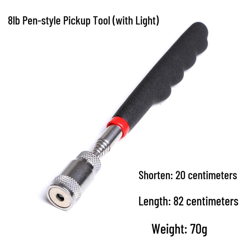 Universal Telescopic Undercarriage Inspection Mirror with Light for Car Repair