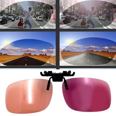 Polarised Colored Filter Clip On Glasses For Improved Clarity In Low Light Light Blocking Filter for Glasses /Goggles
