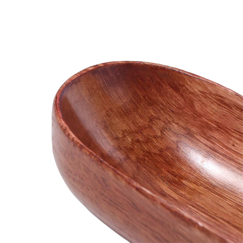 Båtformet serveringsbrett for tørket frukt Oval sushi-snacksplate Husholdningssalatbolle for mat