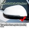Glossy Black Rearview Mirror Cap Wing Side Mirror Cover Fit For BMW X1 IX1 U11 U12, X2 IX2 U10 Accessories