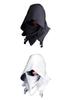 In Stock: Halloween Cosplay Medieval Hooded Cloak with Cyberpunk Hat