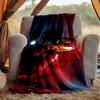 Hero Iron Blanket Flannel Throw for Sofa, Travel, Camping, Livingroom, Office, Chair and Bed Soft and Warm Holiday Birthday gifts