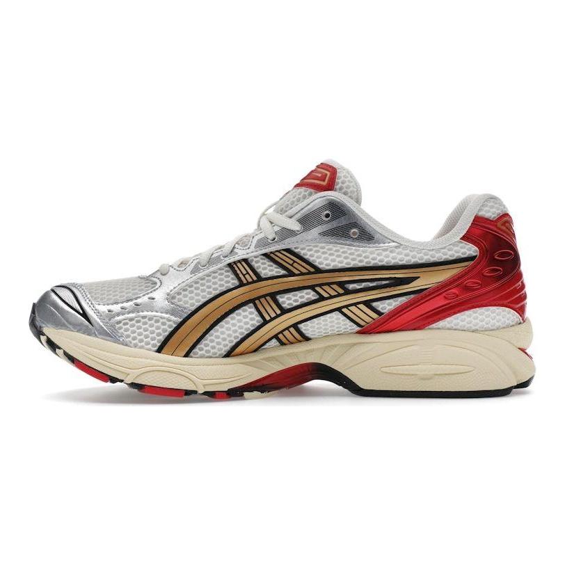 Asics Gel Kayano 14 Just Say No Sneaker Politics Exclusive Unisex Sneakers Cream Pure-Gold 1203A692-100