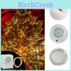 Christmas Sound Sensor With Led String Lights Music Speaker For Holiday Tree Decor