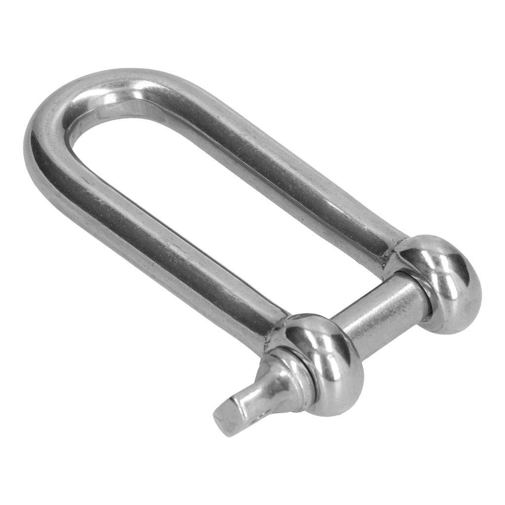 D Shackle 304 Stainless Steel Straight Screw Pin Chain Wire Rope Connector
